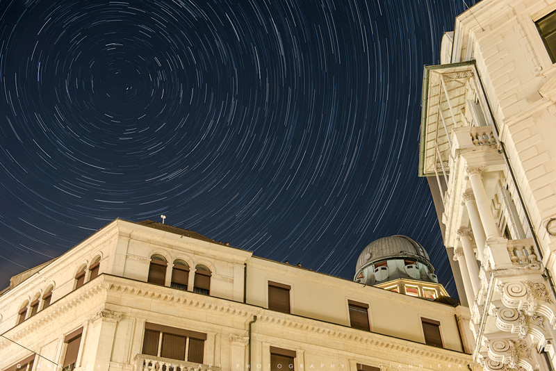 Downtown Star Trails